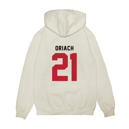 Georgia - NCAA Baseball : Jordy Oriach - OmaDawgs Premium Hooded Sweatshirt-1