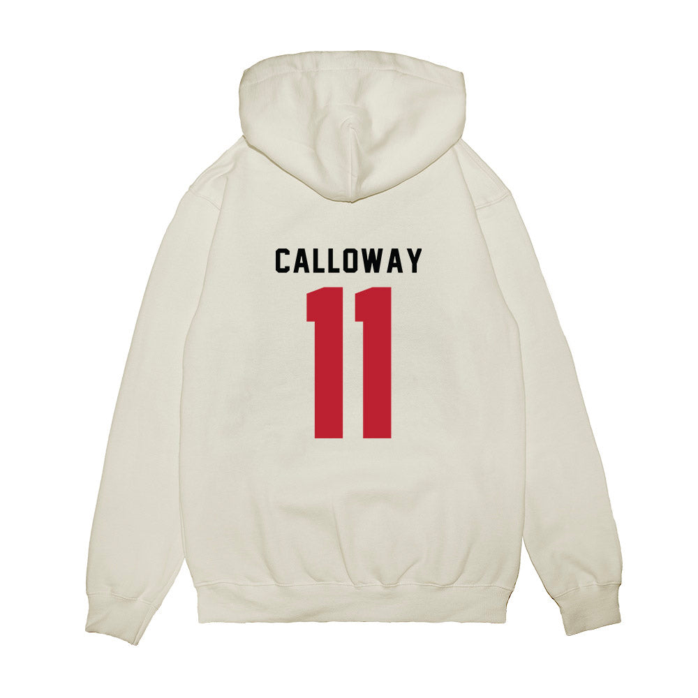 Georgia - NCAA Baseball : Bryce Calloway - OmaDawgs Premium Hooded Sweatshirt-1