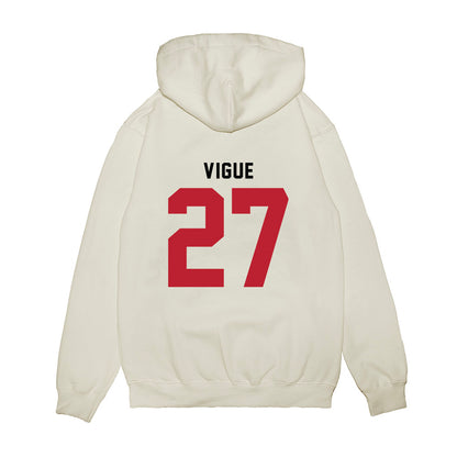 Georgia - NCAA Baseball : Dylan Vigue - OmaDawgs Premium Hooded Sweatshirt-1
