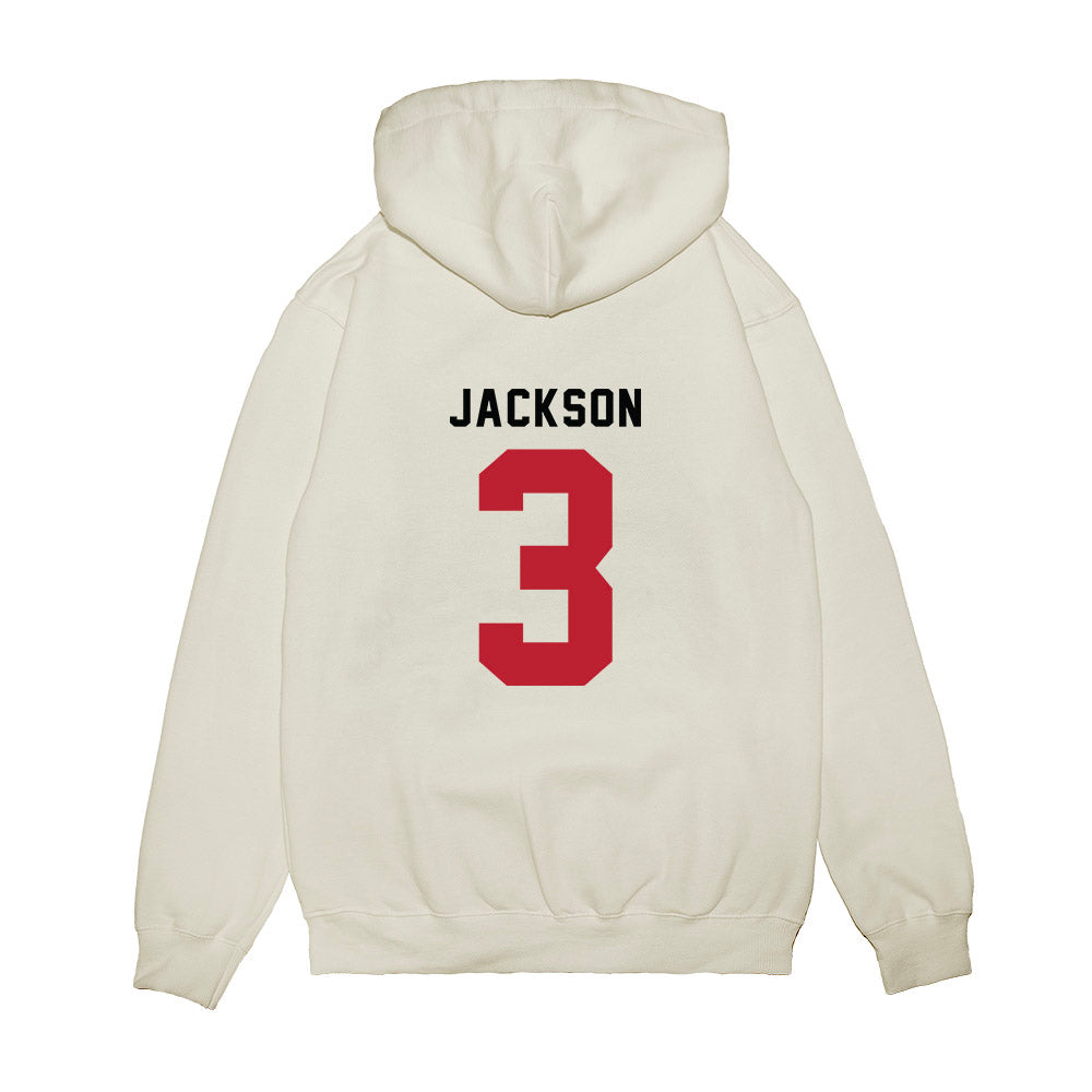 Georgia - NCAA Baseball : Daniel Jackson - OmaDawgs Premium Hooded Sweatshirt-1