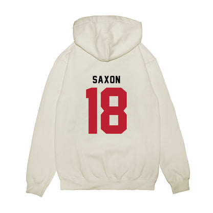 Georgia - NCAA Baseball : TL Saxon - OmaDawgs Premium Hooded Sweatshirt-1