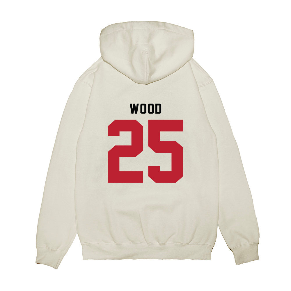 Georgia - NCAA Baseball : Dylan Wood - OmaDawgs Premium Hooded Sweatshirt-1