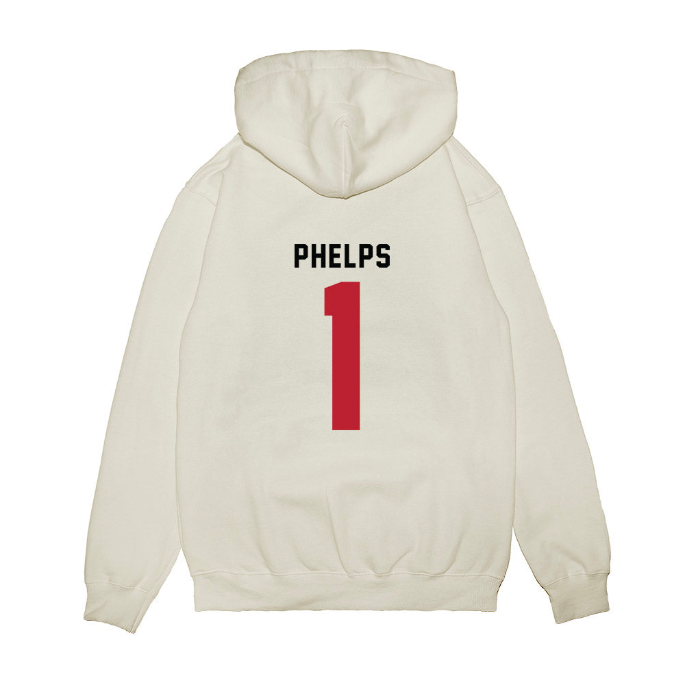 Georgia - NCAA Baseball : Tre Phelps - OmaDawgs Premium Hooded Sweatshirt-1