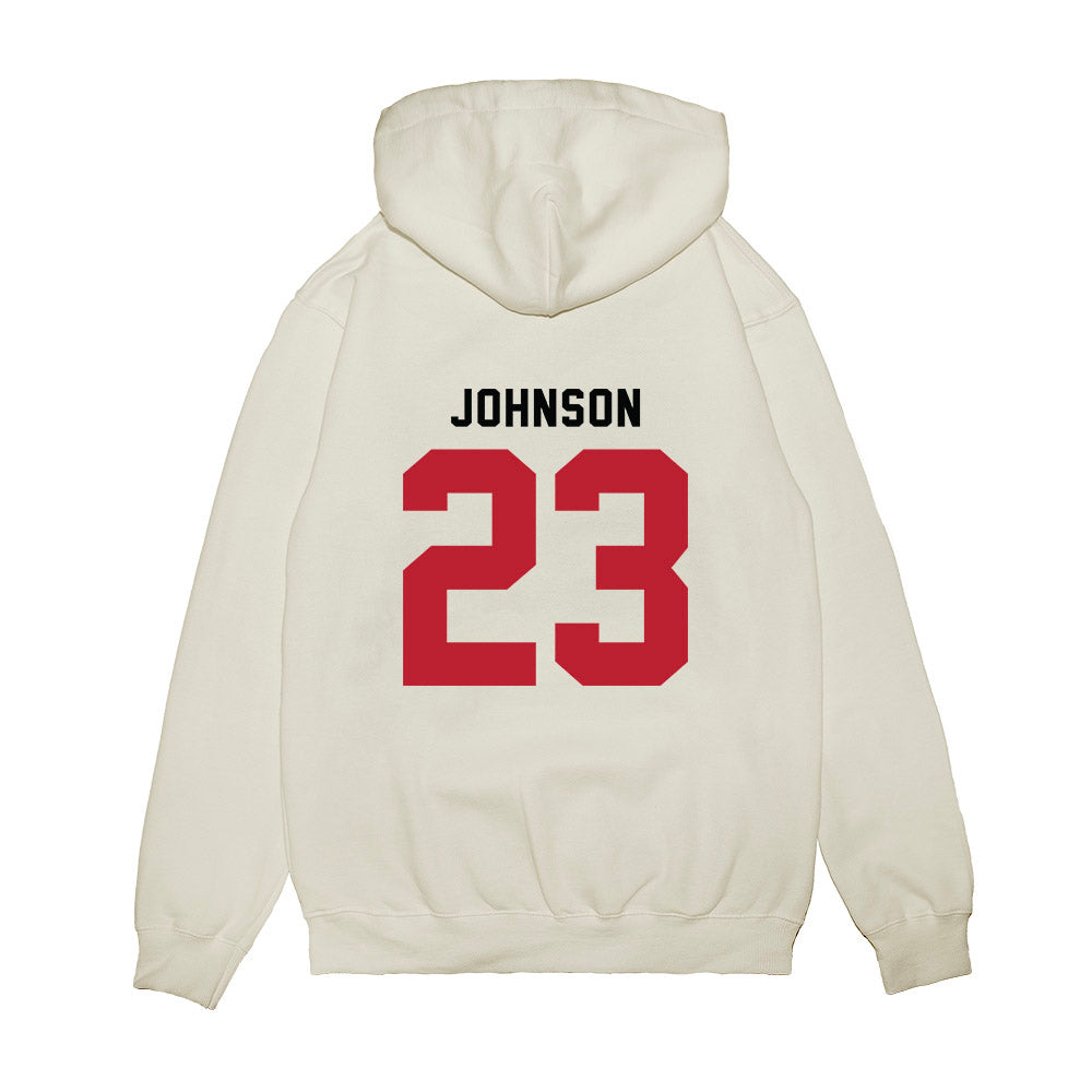 Georgia - NCAA Baseball : Cole Johnson - OmaDawgs Premium Hooded Sweatshirt-1