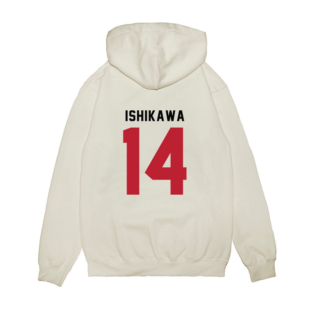 Georgia - NCAA Baseball : Kenny Ishikawa - OmaDawgs Premium Hooded Sweatshirt-1