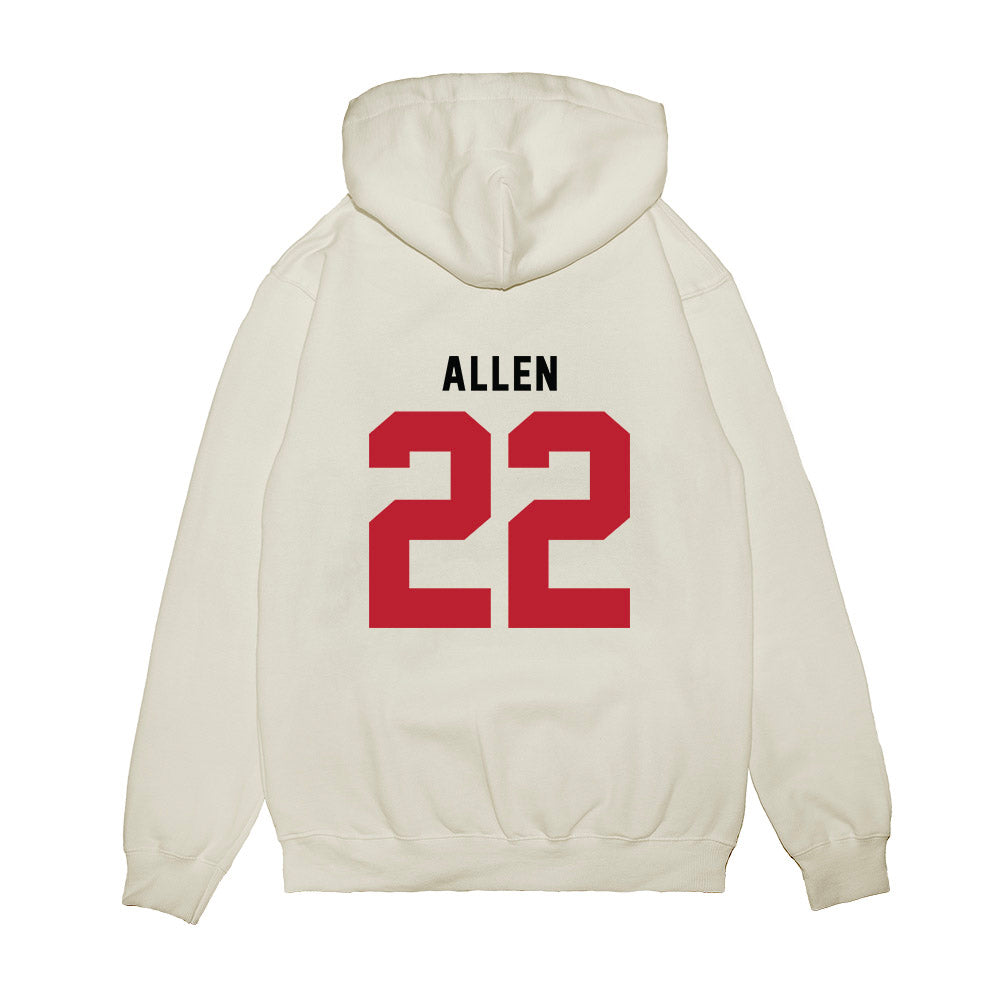 Georgia - NCAA Baseball : Henry Allen - OmaDawgs Premium Hooded Sweatshirt-1