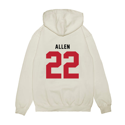Georgia - NCAA Baseball : Henry Allen - OmaDawgs Premium Hooded Sweatshirt-1