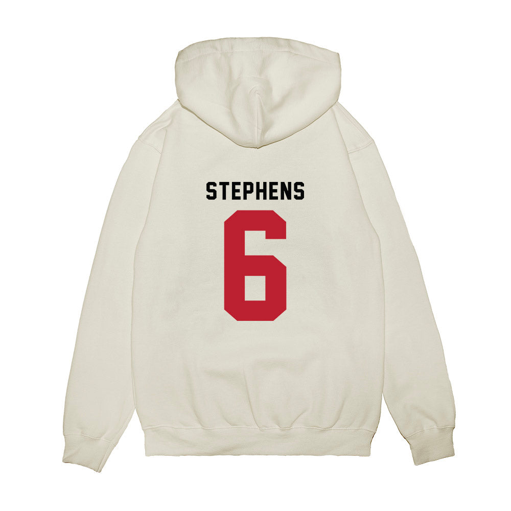 Georgia - NCAA Baseball : Jordan Stephens - OmaDawgs Premium Hooded Sweatshirt-1