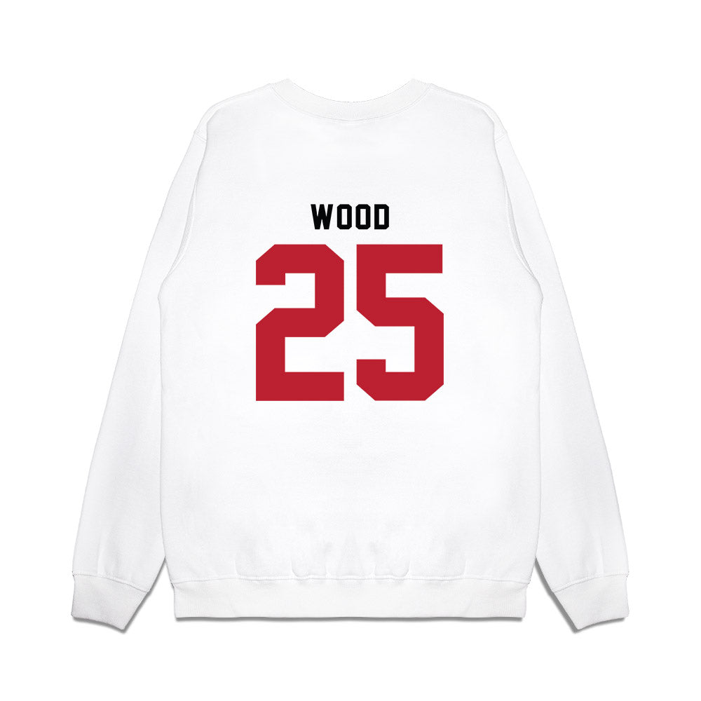 Georgia - NCAA Baseball : Dylan Wood - OmaDawgs Premium Crewneck Sweatshirt-1