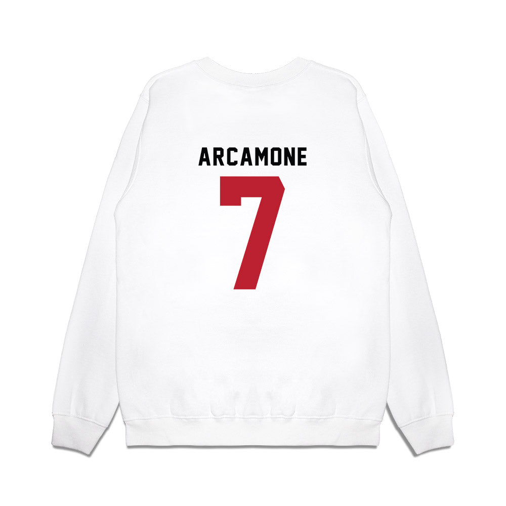 Georgia - NCAA Baseball : Jack Arcamone - OmaDawgs Premium Crewneck Sweatshirt-1