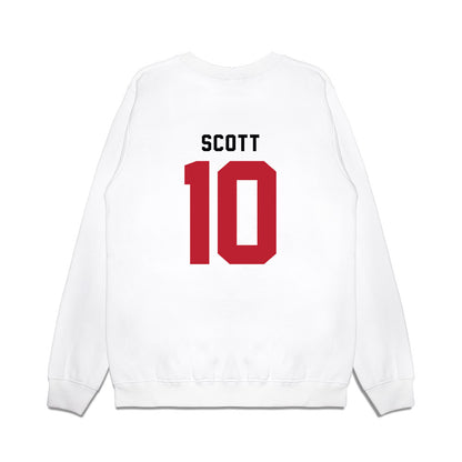 Georgia - NCAA Baseball : Matt Scott - OmaDawgs Premium Crewneck Sweatshirt-1