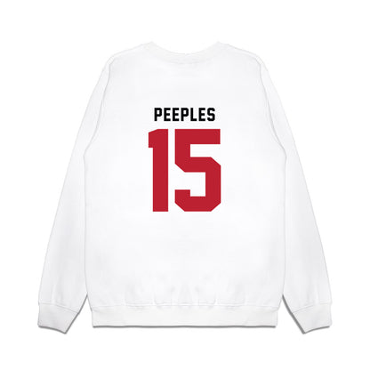 Georgia - NCAA Baseball : Ty Peeples - OmaDawgs Premium Crewneck Sweatshirt-1