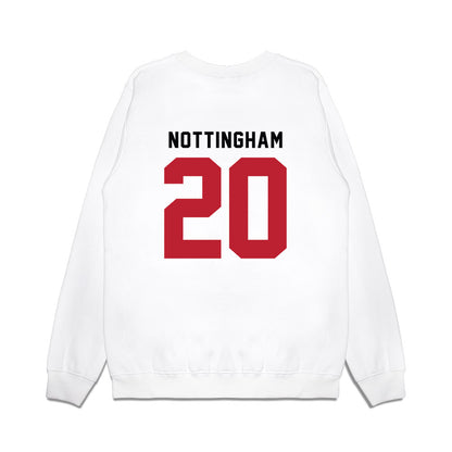 Georgia - NCAA Baseball : Joe Nottingham - OmaDawgs Premium Crewneck Sweatshirt-1