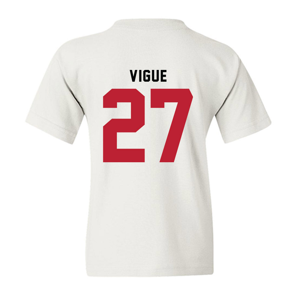 Georgia - NCAA Baseball : Dylan Vigue - OmaDawgs Youth T-Shirt-1