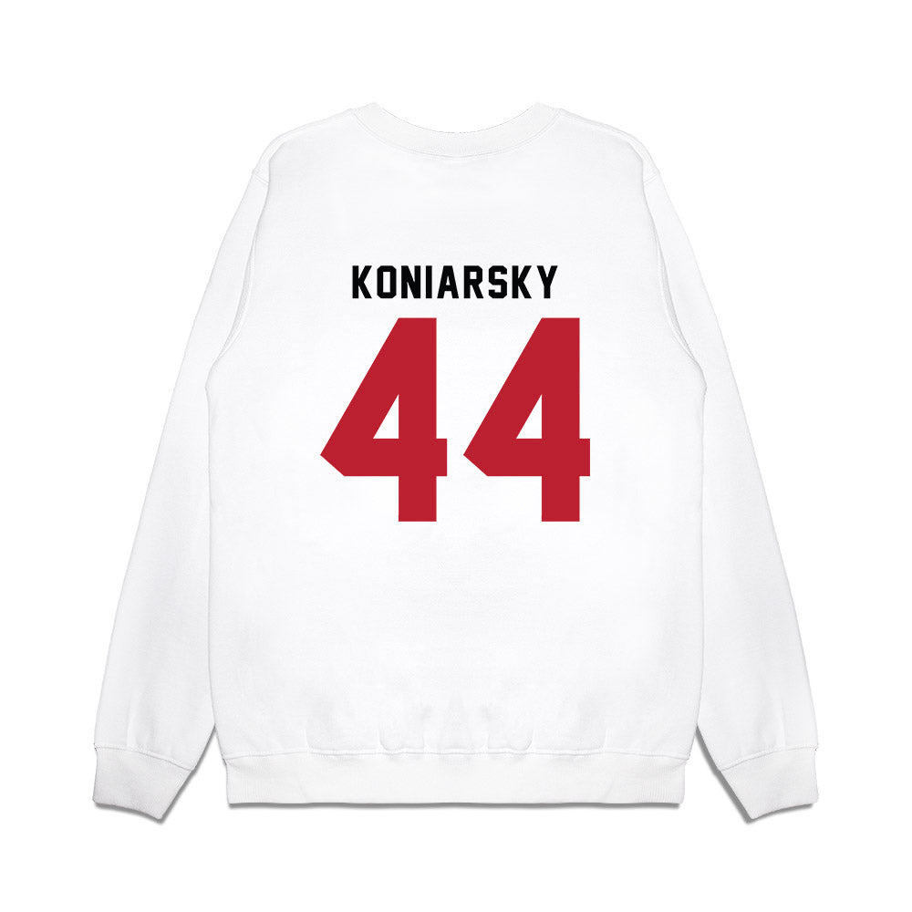 Georgia - NCAA Baseball : Cole Koniarsky - OmaDawgs Premium Crewneck Sweatshirt-1