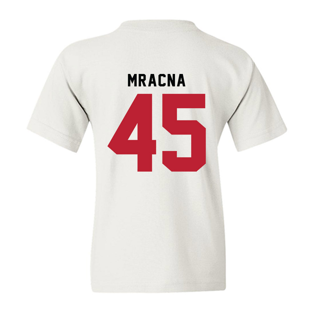 Georgia - NCAA Baseball : Christian Mracna - OmaDawgs Youth T-Shirt-1