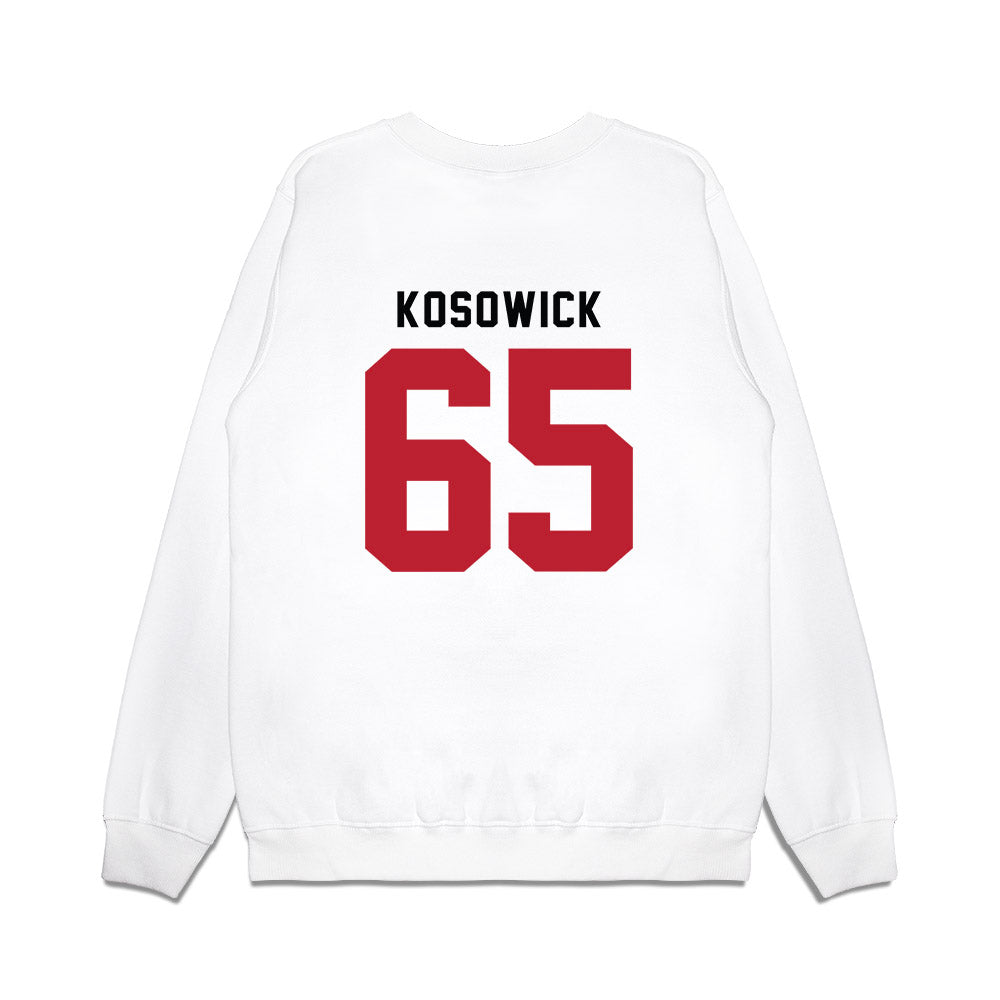 Georgia - NCAA Baseball : Mason Kosowick - OmaDawgs Premium Crewneck Sweatshirt-1