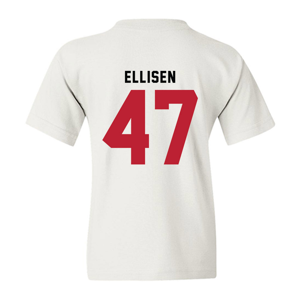 Georgia - NCAA Baseball : Thomas Ellisen - OmaDawgs Youth T-Shirt-1
