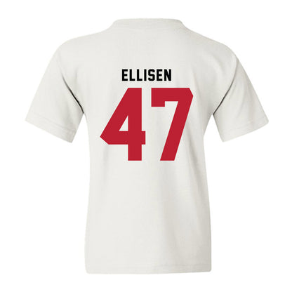 Georgia - NCAA Baseball : Thomas Ellisen - OmaDawgs Youth T-Shirt-1