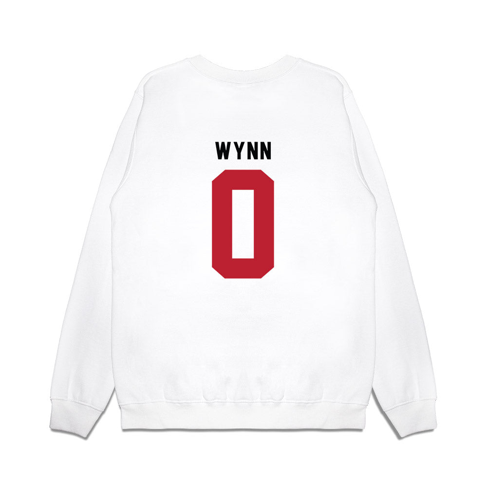 Georgia - NCAA Baseball : Ryan Wynn - OmaDawgs Premium Crewneck Sweatshirt-1