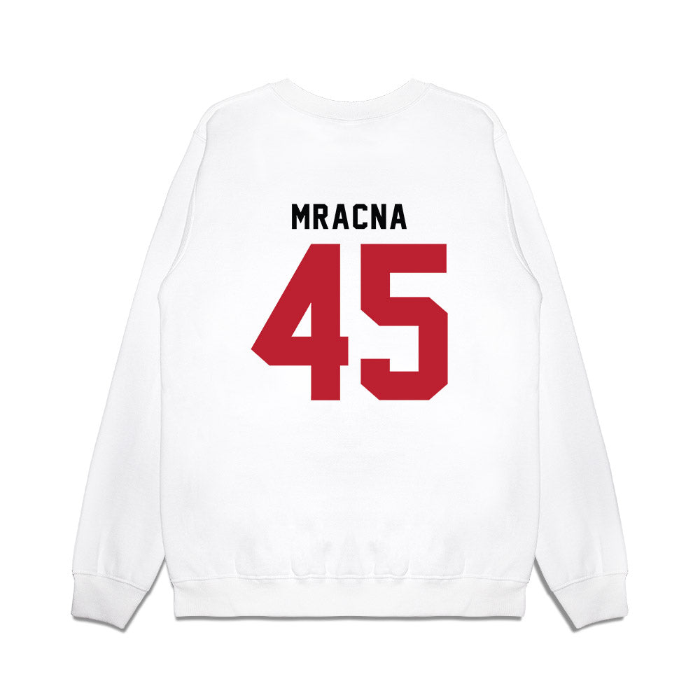 Georgia - NCAA Baseball : Christian Mracna - OmaDawgs Premium Crewneck Sweatshirt-1