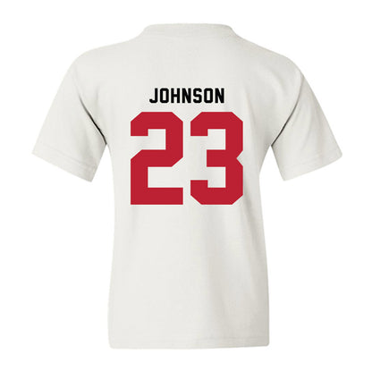 Georgia - NCAA Baseball : Cole Johnson - OmaDawgs Youth T-Shirt-1