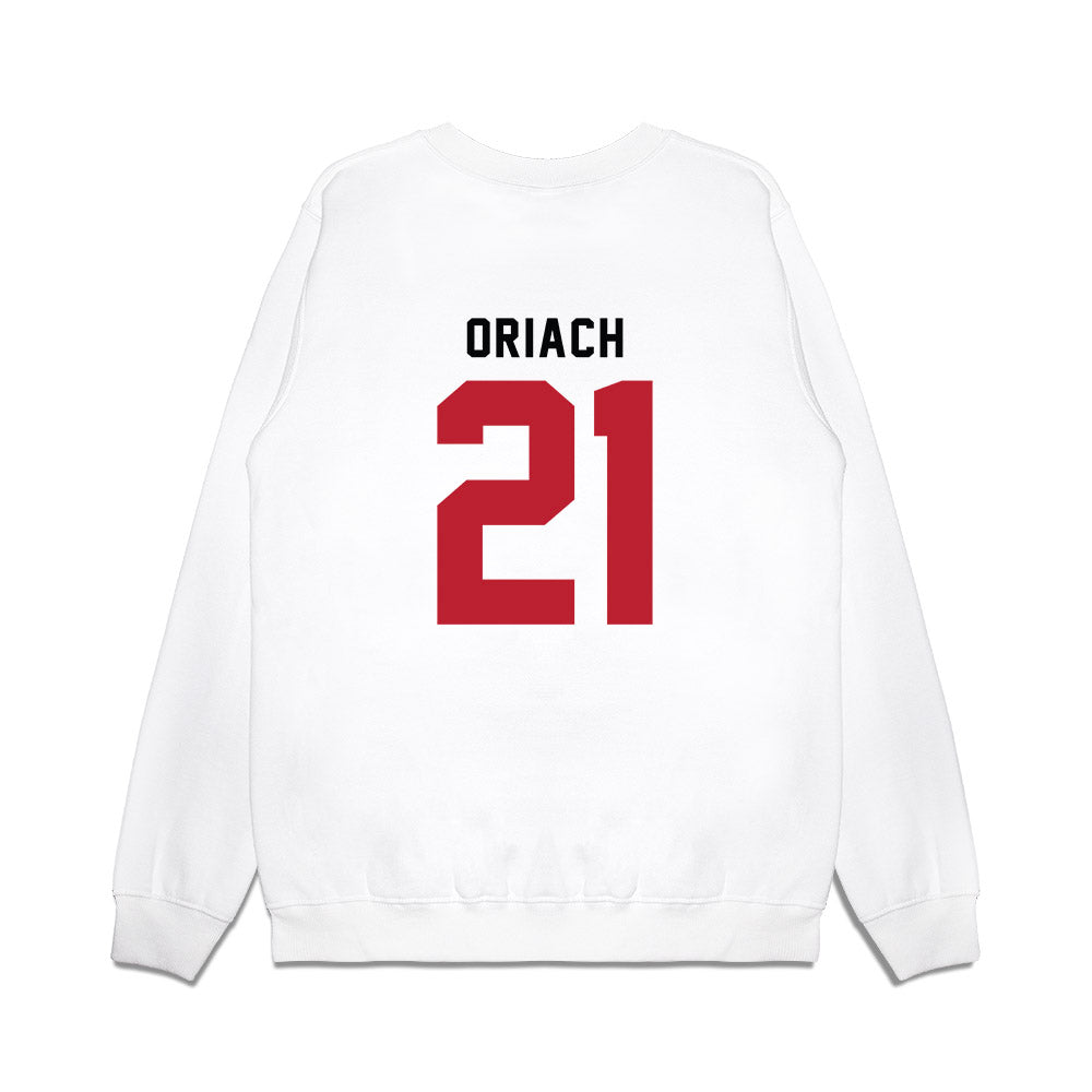 Georgia - NCAA Baseball : Jordy Oriach - OmaDawgs Premium Crewneck Sweatshirt-1