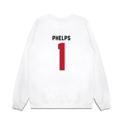 Georgia - NCAA Baseball : Tre Phelps - OmaDawgs Premium Crewneck Sweatshirt-1