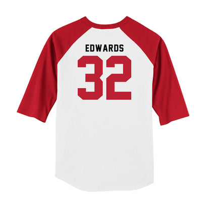 Georgia - NCAA Baseball : Grant Edwards - OmaDawgs Raglan Shirt-1