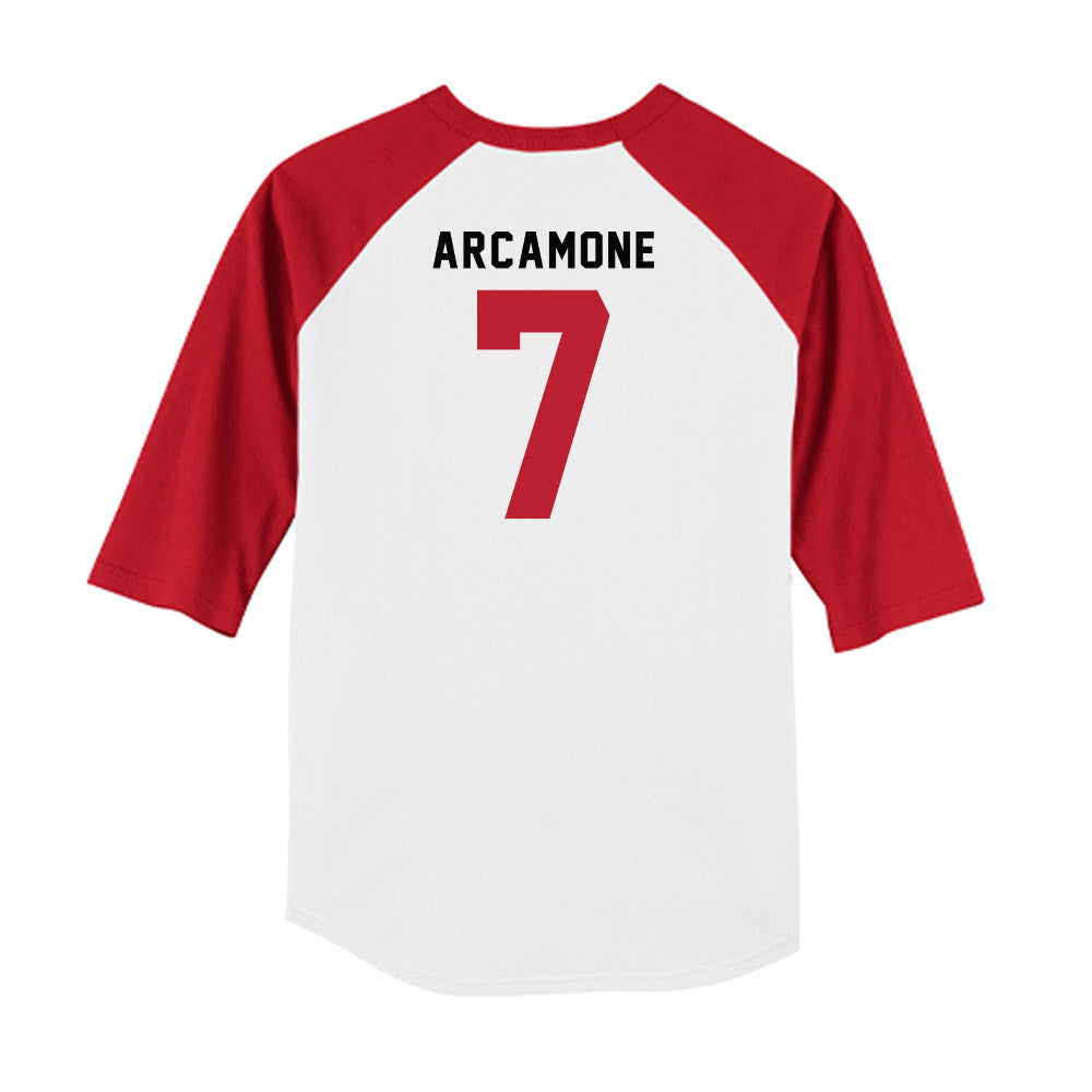 Georgia - NCAA Baseball : Jack Arcamone - OmaDawgs Raglan Shirt-1