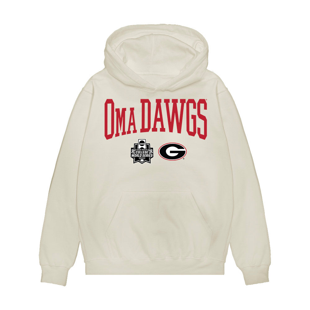 Georgia - NCAA Baseball : Daniel Jackson - OmaDawgs Premium Hooded Sweatshirt-0