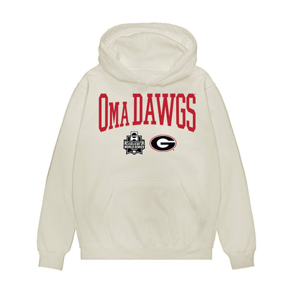 Georgia - NCAA Baseball : Daniel Jackson - OmaDawgs Premium Hooded Sweatshirt-0