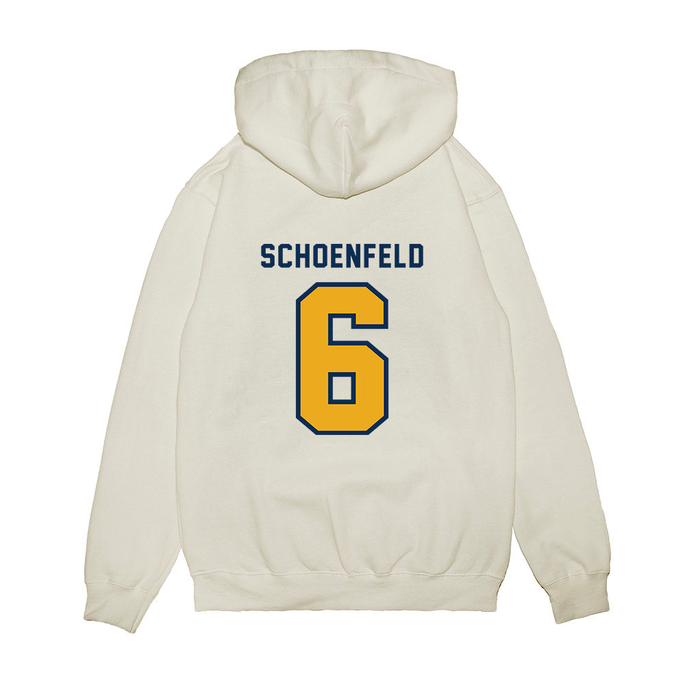 West Virginia - NCAA Baseball : Paul Schoenfeld - Omaneers Premium Hooded Sweatshirt-1