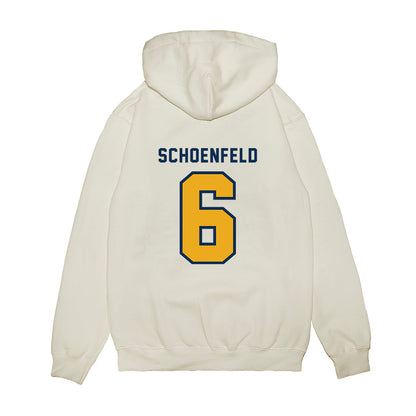 West Virginia - NCAA Baseball : Paul Schoenfeld - Omaneers Premium Hooded Sweatshirt-1