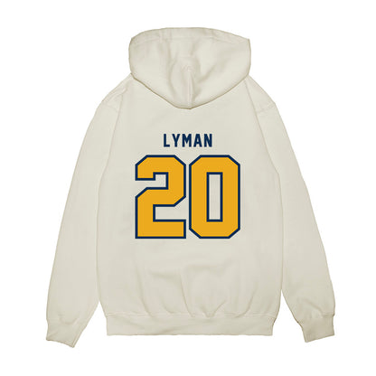 West Virginia - NCAA Baseball : Luke Lyman - Omaneers Premium Hooded Sweatshirt-1