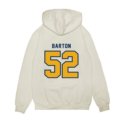 West Virginia - NCAA Baseball : Slade Barton - Omaneers Premium Hooded Sweatshirt-1