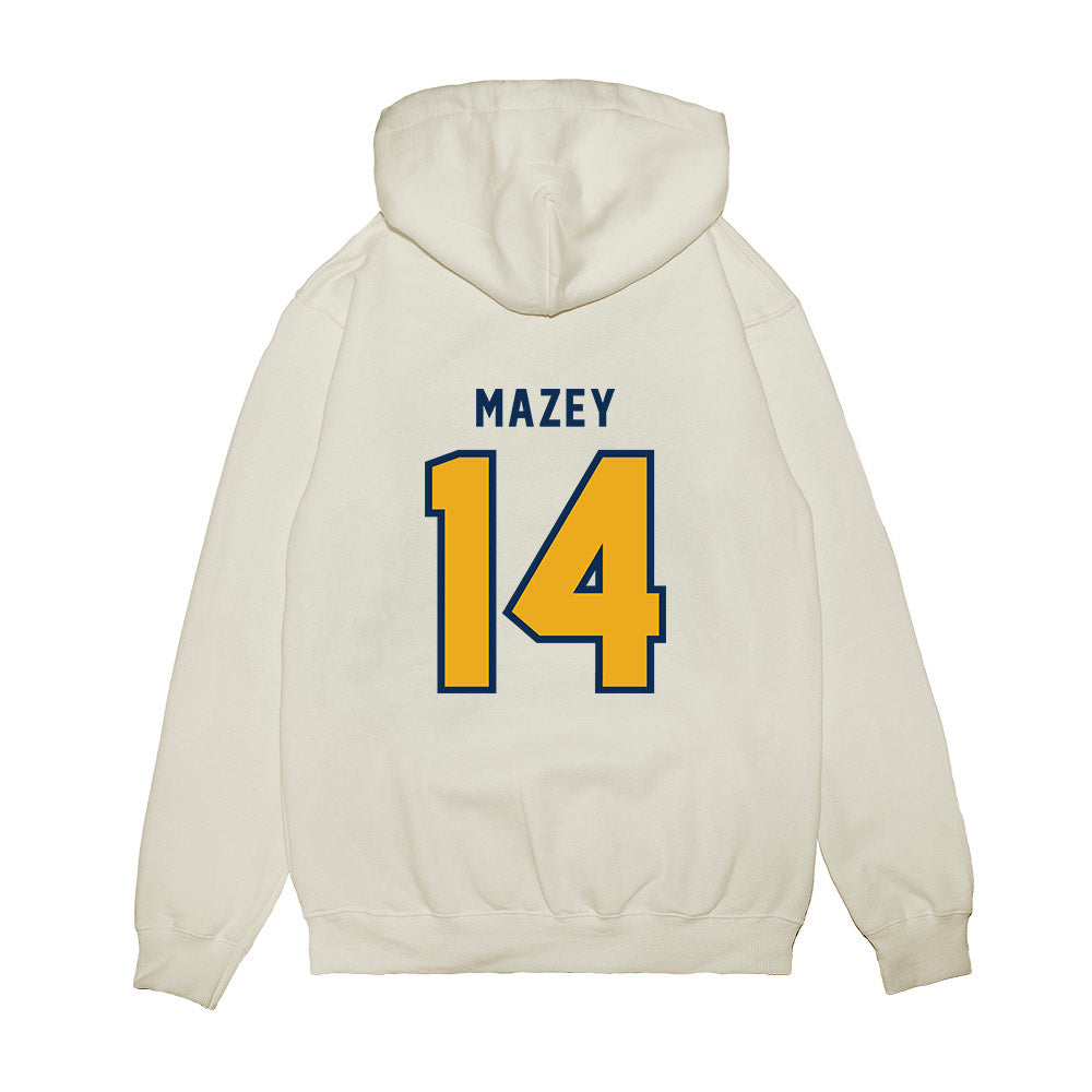West Virginia - NCAA Baseball : Weston Mazey - Omaneers Premium Hooded Sweatshirt-1