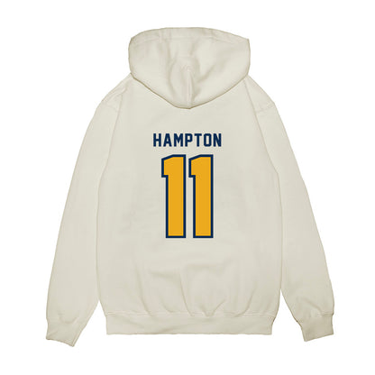 West Virginia - NCAA Baseball : Ben Hampton - Omaneers Premium Hooded Sweatshirt-1