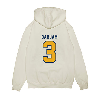 West Virginia - NCAA Baseball : Zahir Barjam - Omaneers Premium Hooded Sweatshirt-1