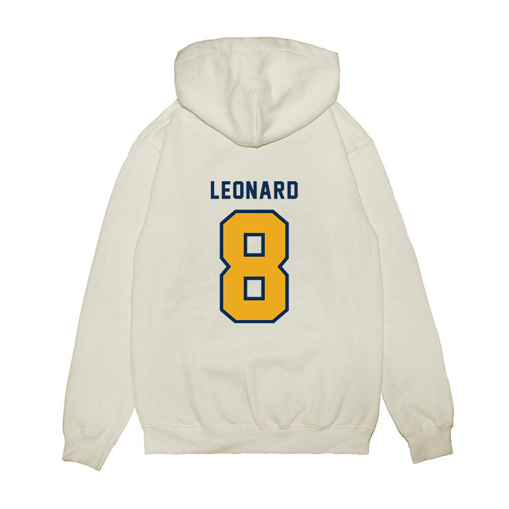 West Virginia - NCAA Baseball : Dayne Leonard - Omaneers Premium Hooded Sweatshirt-1