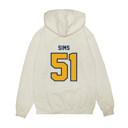 West Virginia - NCAA Baseball : Colton Sims - Omaneers Premium Hooded Sweatshirt-1