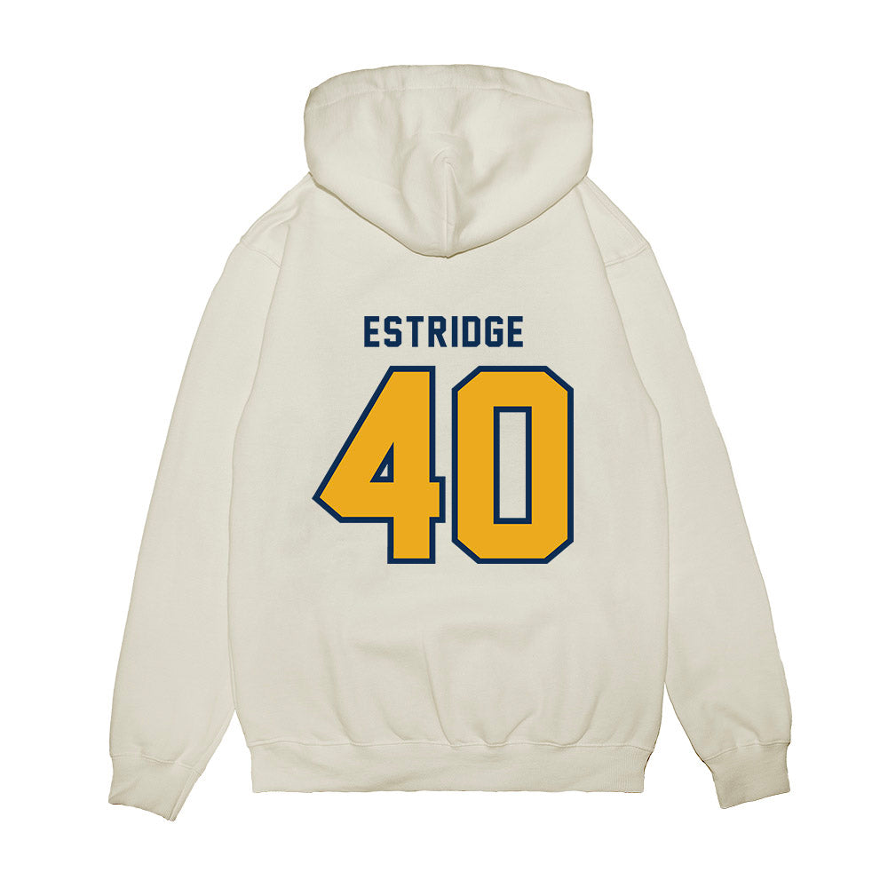 West Virginia - NCAA Baseball : Carson Estridge - Omaneers Premium Hooded Sweatshirt-1