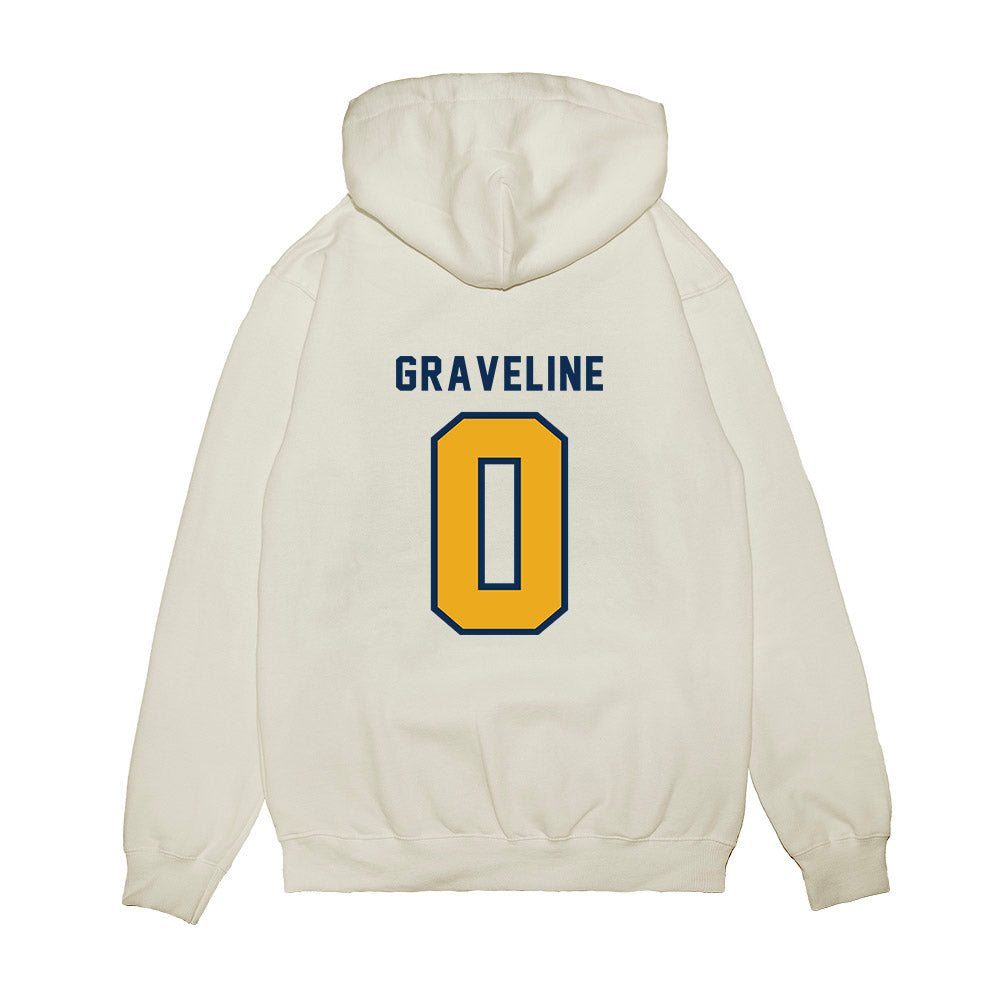 West Virginia - NCAA Baseball : Matthew Graveline - Omaneers Premium Hooded Sweatshirt-1
