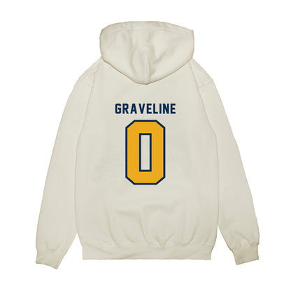 West Virginia - NCAA Baseball : Matthew Graveline - Omaneers Premium Hooded Sweatshirt-1