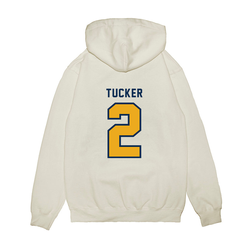 West Virginia - NCAA Baseball : Tevin Tucker - Omaneers Premium Hooded Sweatshirt-1