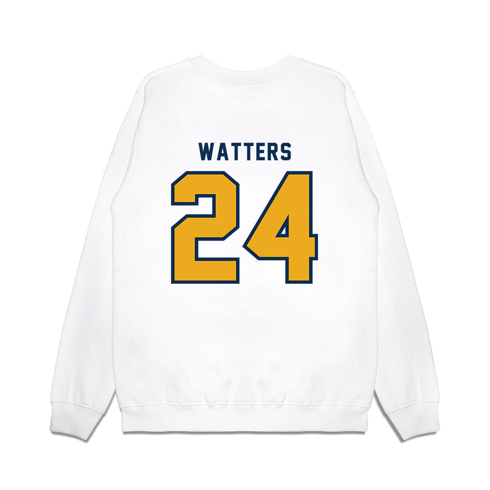 West Virginia - NCAA Baseball : Jacob Watters - Omaneers Premium Crewneck Sweatshirt-1