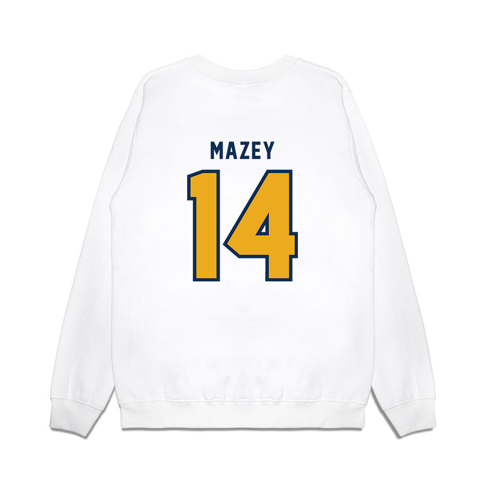 West Virginia - NCAA Baseball : Weston Mazey - Omaneers Premium Crewneck Sweatshirt-1