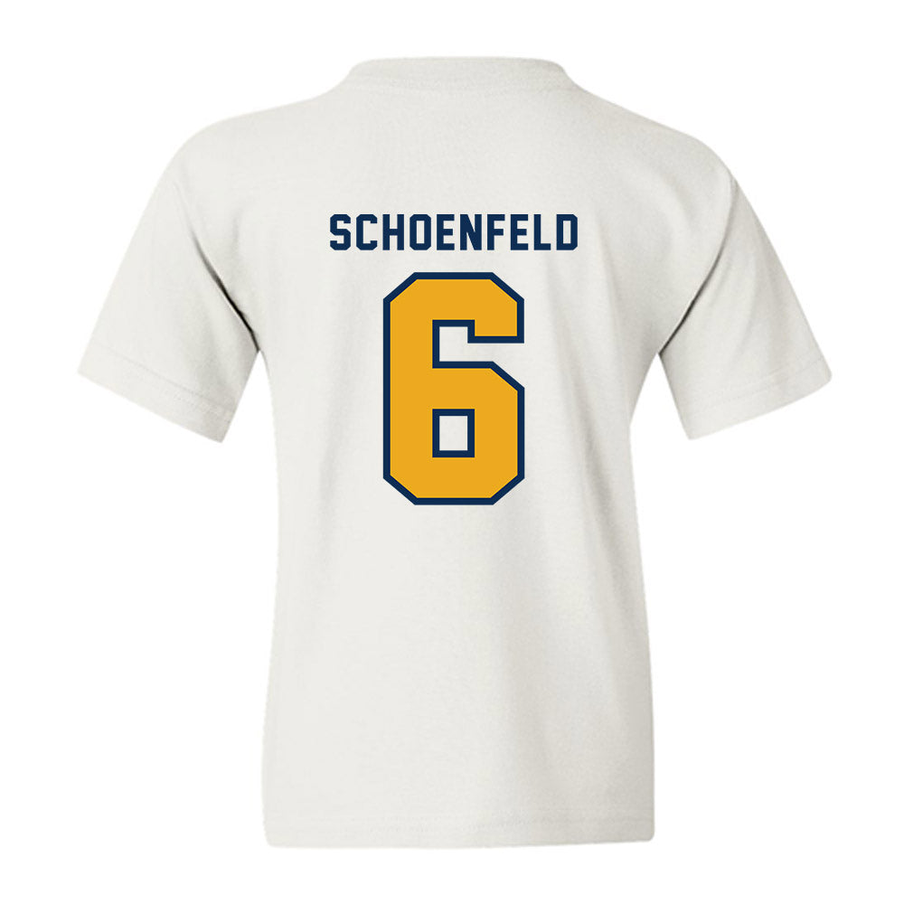 West Virginia - NCAA Baseball : Paul Schoenfeld - Omaneers Youth T-Shirt-1