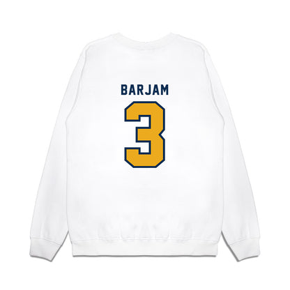 West Virginia - NCAA Baseball : Zahir Barjam - Omaneers Premium Crewneck Sweatshirt-1