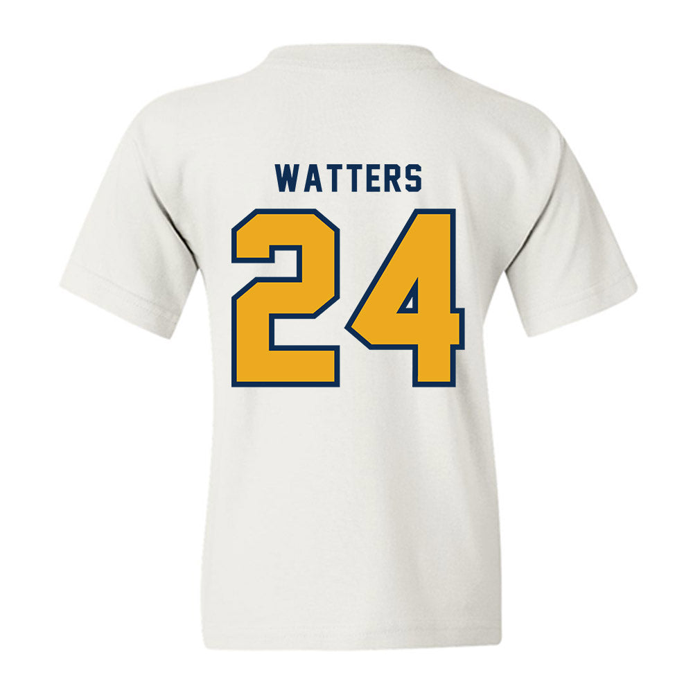 West Virginia - NCAA Baseball : Jacob Watters - Omaneers Youth T-Shirt-1